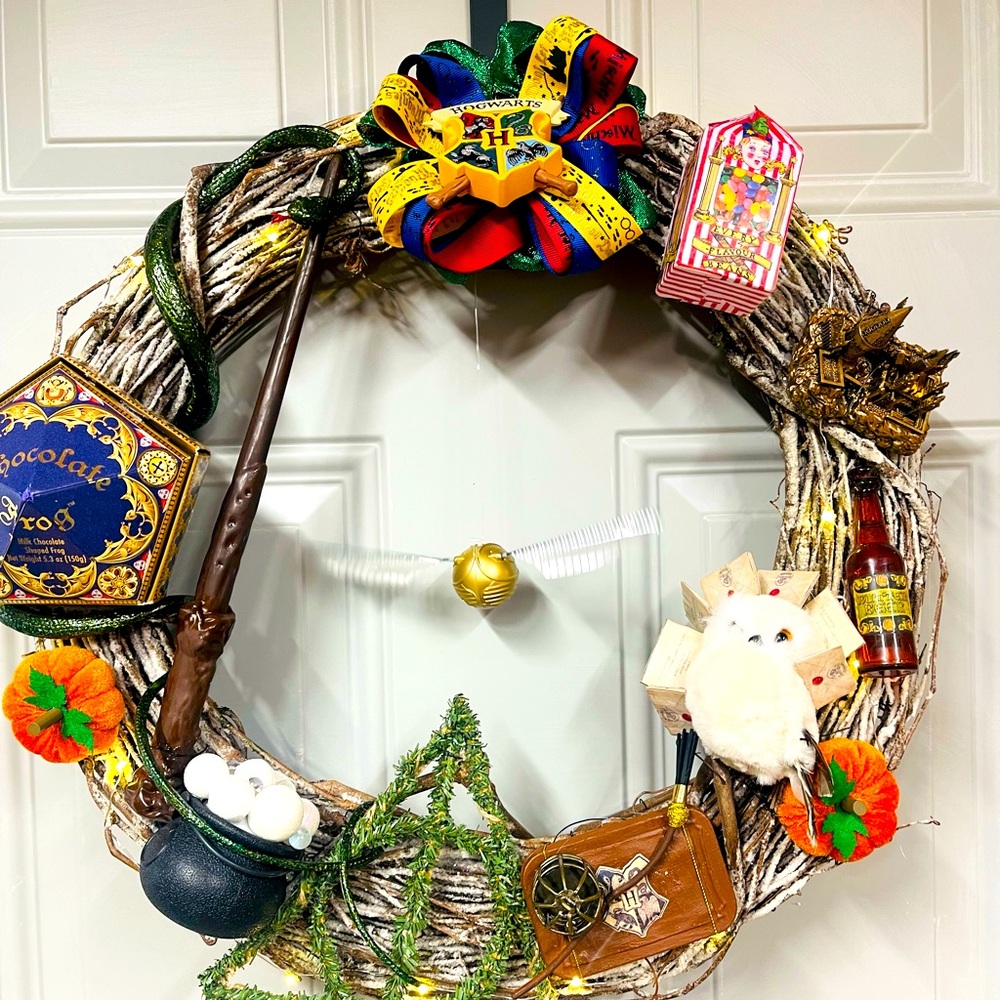 Harry Potter Wreath